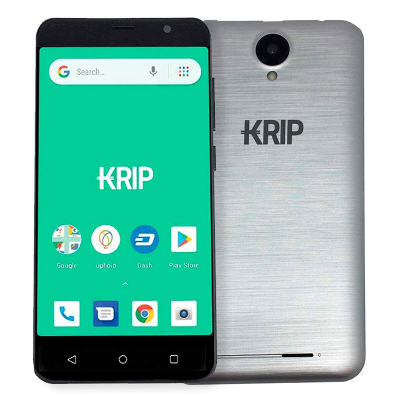 Telefono Smartphone Krip K5 8gb 5pulgadas HD Gris