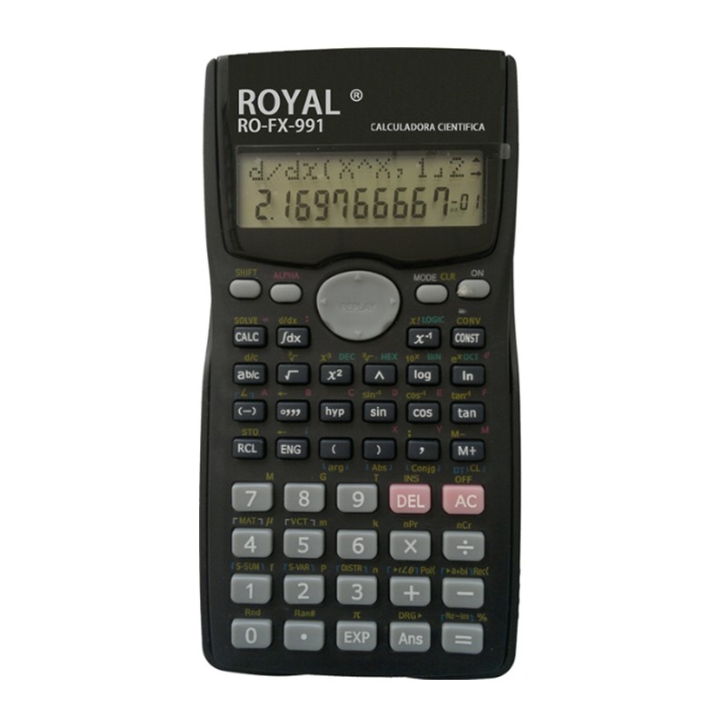 Calculadora Científica Royal RO-FX-991 401 Funciones