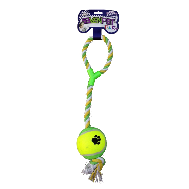 Juguete Perro Pelota Tenis Jaladera De Cuerda 50434