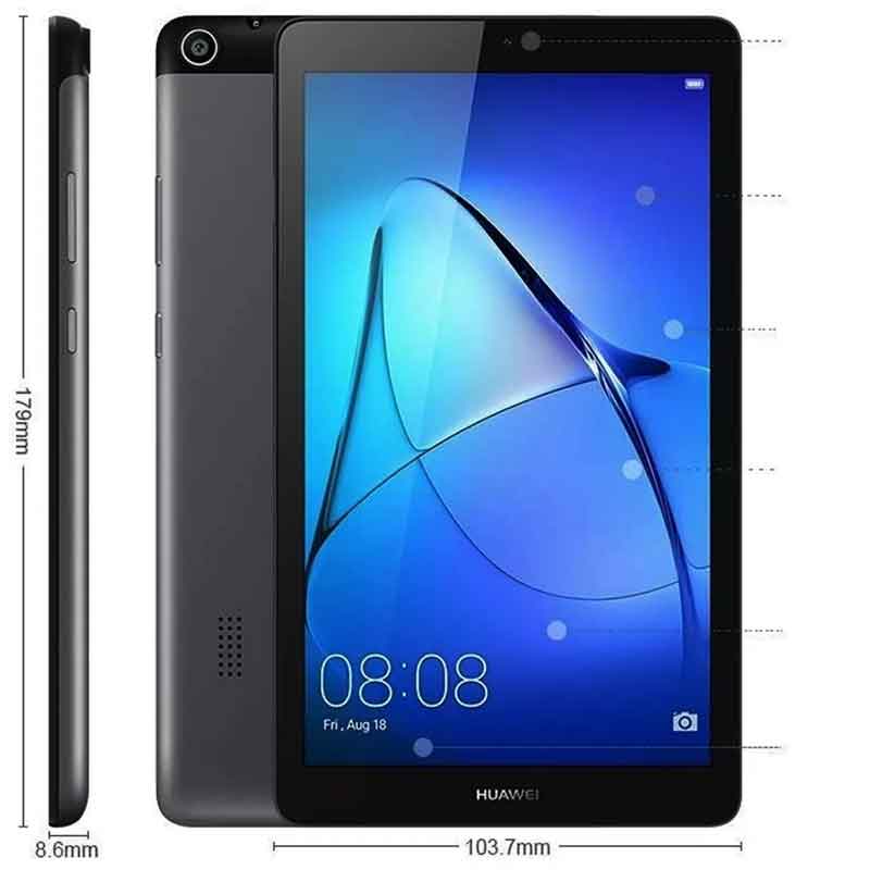 Tablet Huawei T3 7 Bg2-w09 Quad Core 1gb 8gb Android 6.0
