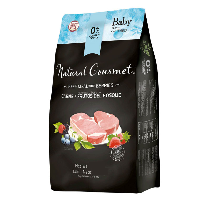 Natural Gourmet Baby Puppy 1,5 Kg - Alimento Para Cachorro