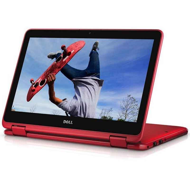 Laptop DELL Inspiron 3168 Intel Pentium N3710 8GB 500GB 11.6 Touch Rojo