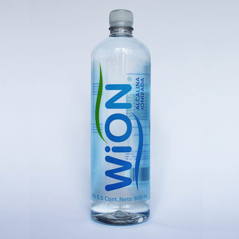 Caja de agua alcalina ionizada WION 900 ml 