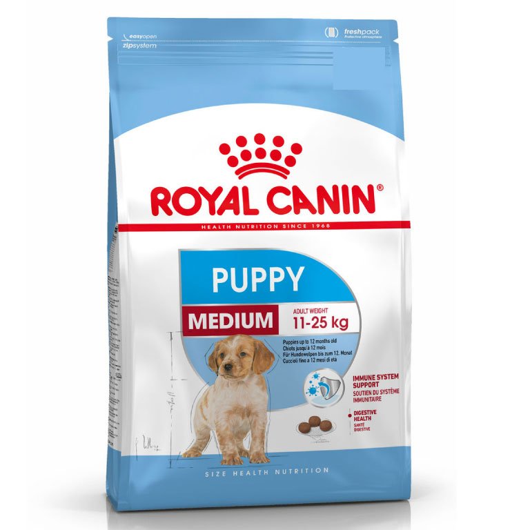 Medium Puppy Royal Canin 13,6 Kg - Alimento para Cachorro 