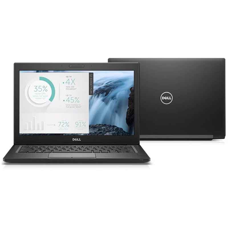 Laptop Dell Latitude E7280 I5 7300u 8gb Ssd 128gb 12 Negro Reacondicio