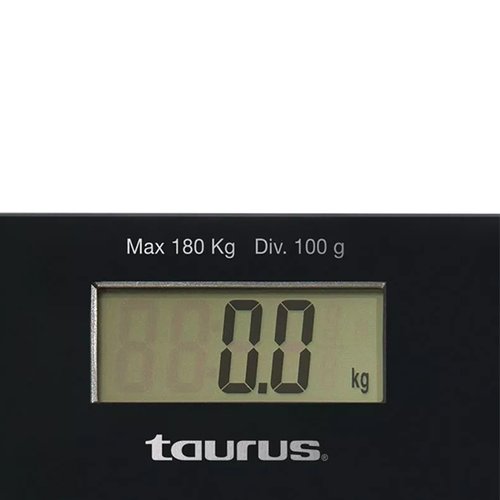Báscula de baño Taurus de vidrio digital modelo BALANZZA