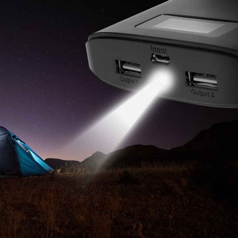 Power Bank 20000MAH ADATA P20000D Bateria Portatil AP20000D-DGT-5V-CBK 