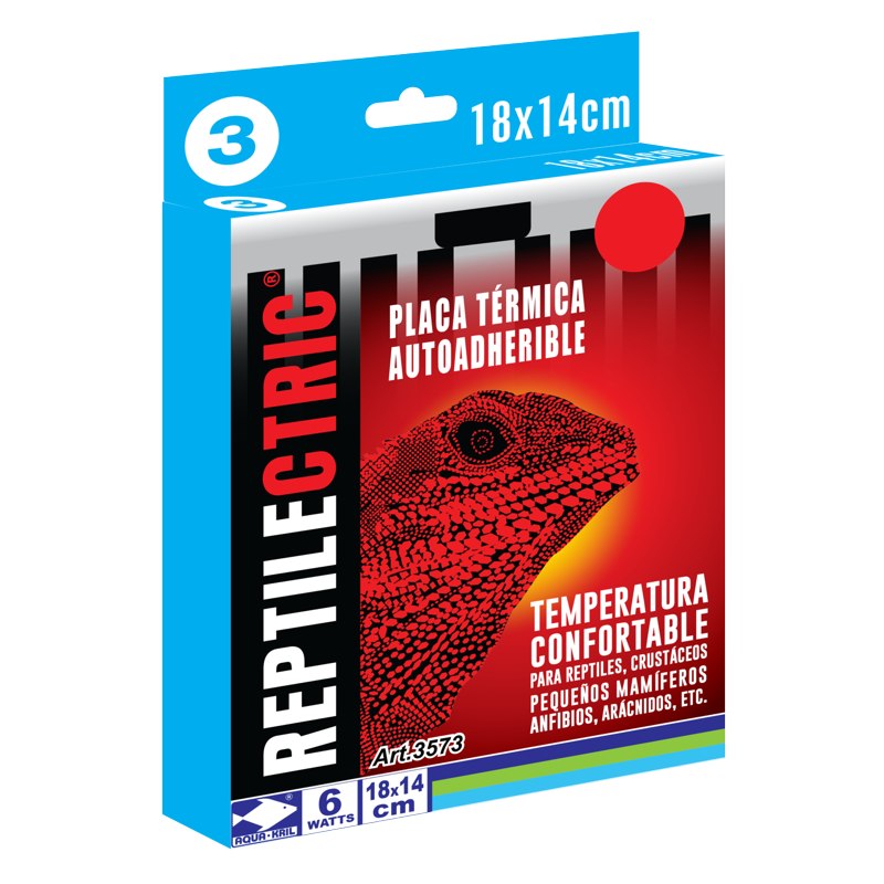 Placa Térmica Para Terrario Reptiles 18X14Cm 6 Watts 3573