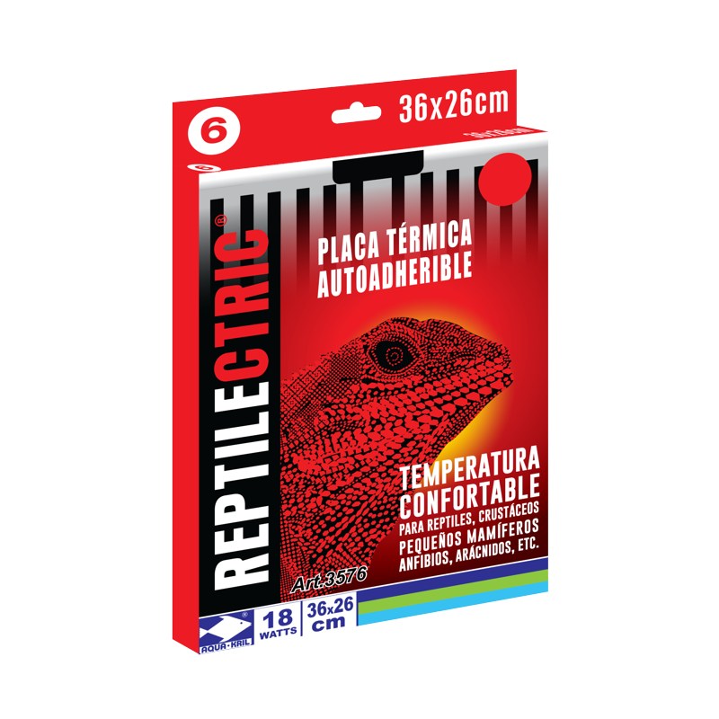 Placa Térmica Para Terrario Reptiles 36x26cm 18 Watts 3576