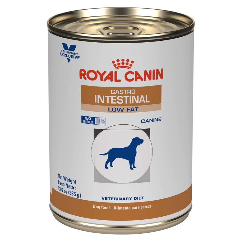 Lata Gastro Intestinal Low Fat Royal Canin 12 Pzas De 385 Gr