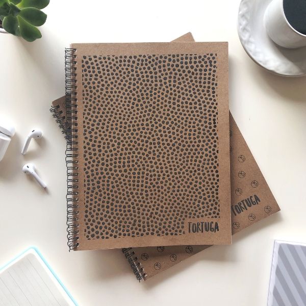 Paquete De 2 Cuadernos Ecológicos tamaño Carta 100% Reciclados