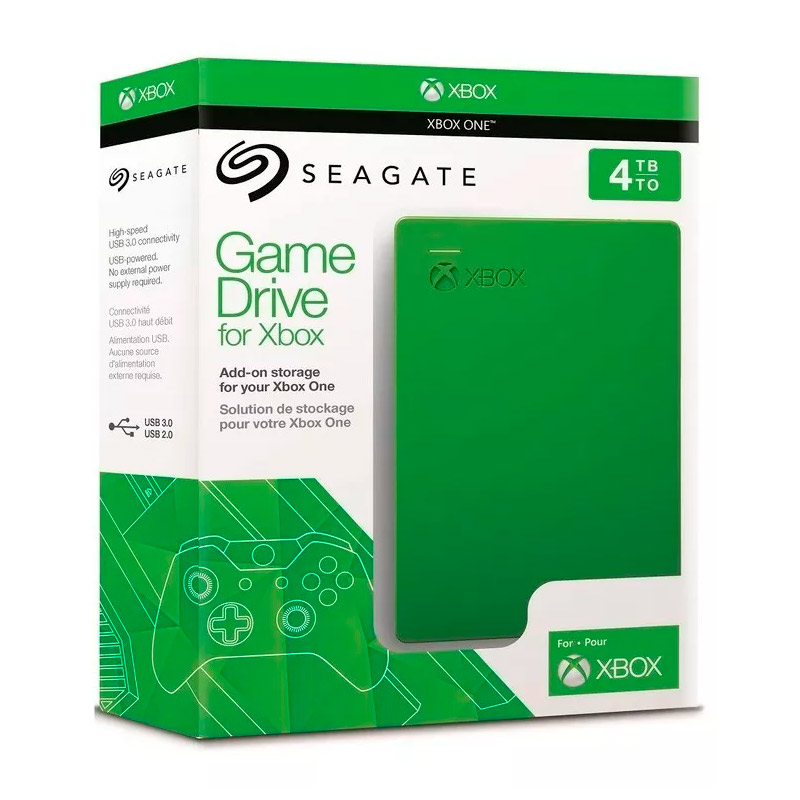 Disco Duro Externo Seagate 4Tb Game Drive Xbox 2.5
