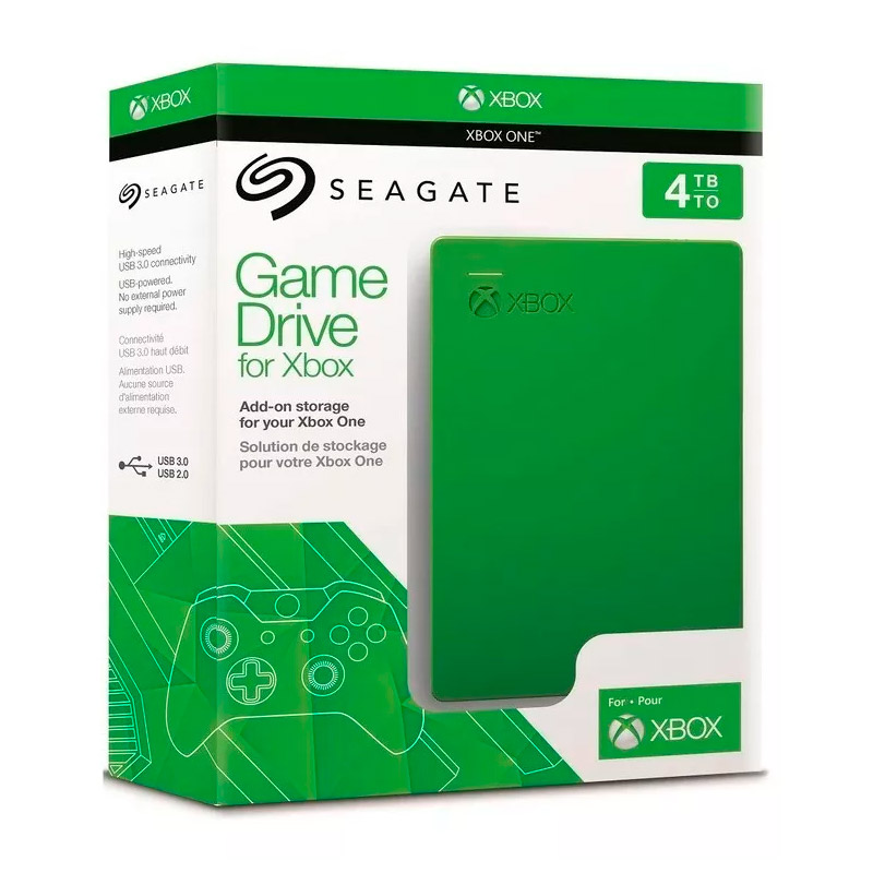 Disco Duro Externo Seagate 4TB Game Drive Xbox 2.5