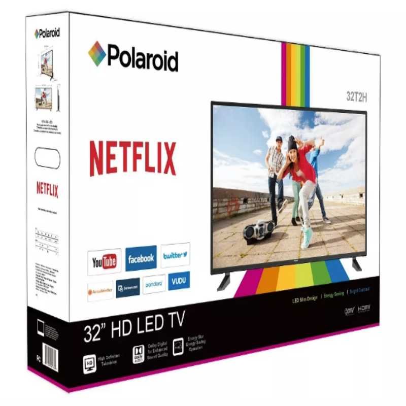 Pantalla Led Smart Tv Polaroid De 32 Pulgadas Netflix Y Mas