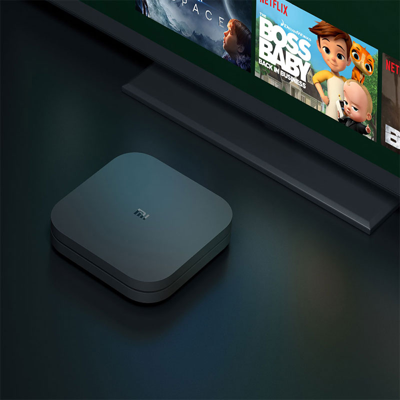Xiaomi Mi Box S 4k Ultra Hdr Dispositivo Streaming Android Negro