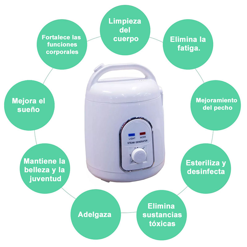 Sauna Spa Portatil Baño Vapor Care Cuidado Personal Belleza