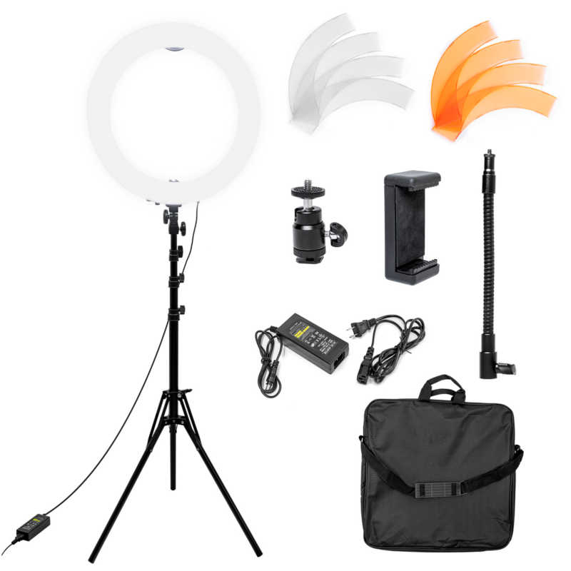 Kit Aro de Luz LED Fotografia Profesional Video Light Ring