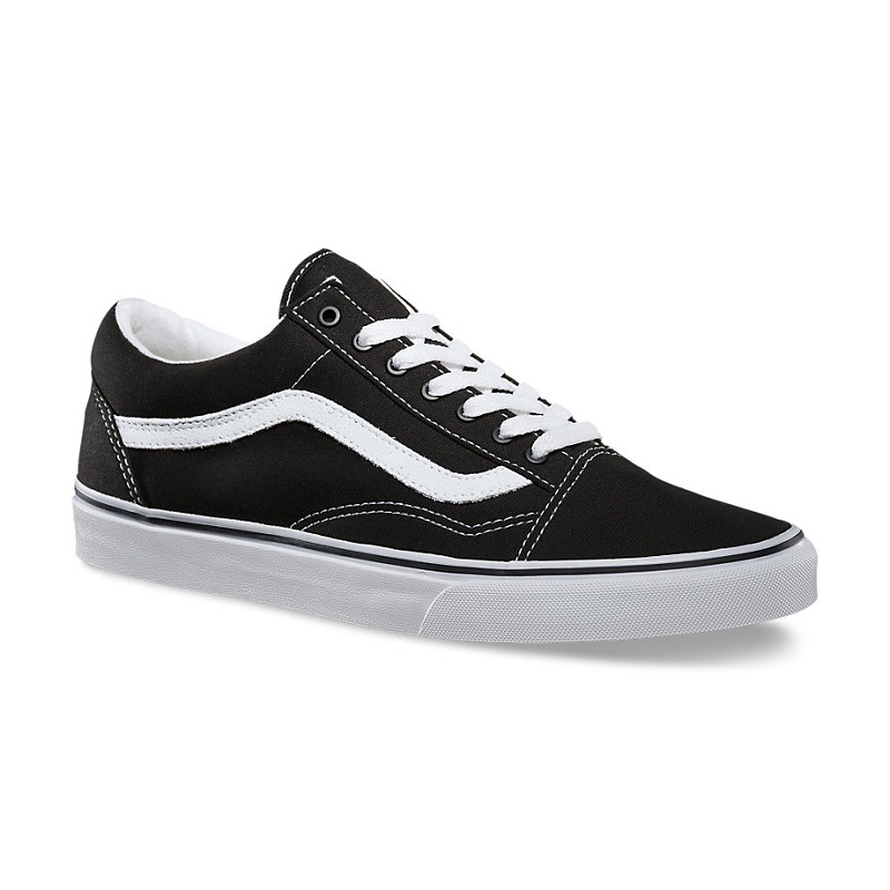 Tenis Vans Negro Unisex Ua Old Skool Canvasblk Vn000zdf1wx