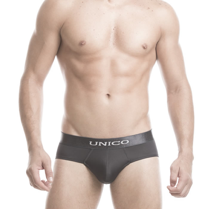 Bikini Brief Asfalto Microfibra Mundo Unico