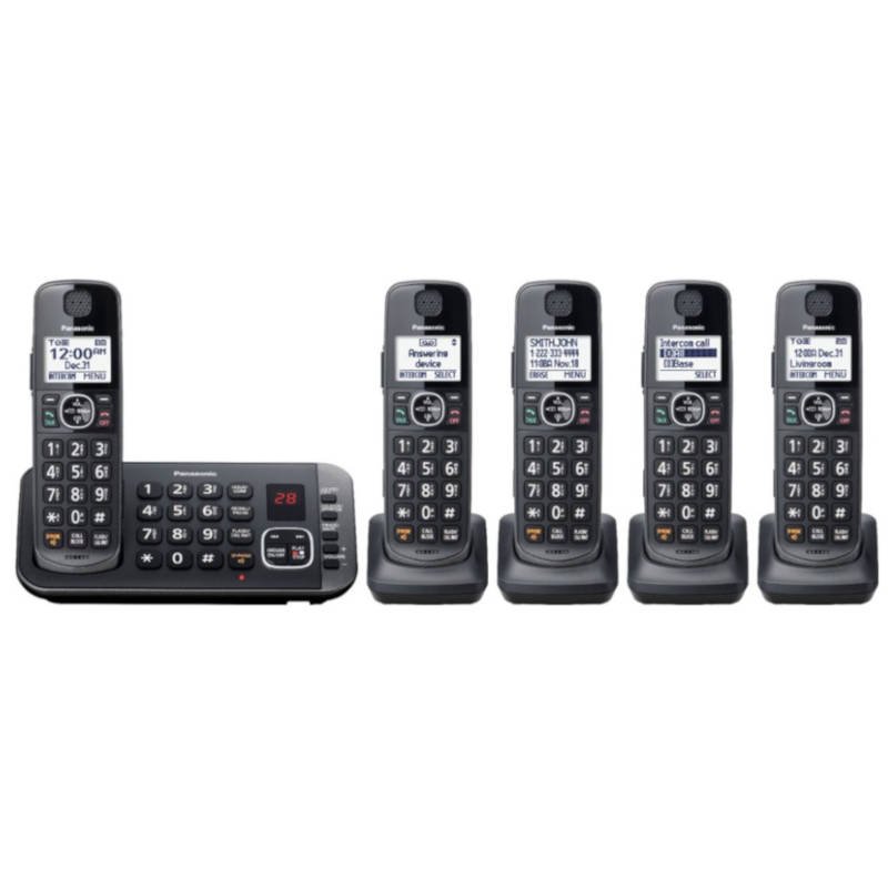  Teléfono Inalámbrico Panasonic Expandible Dect 6 Kx-tge645m -Reacondicionado-