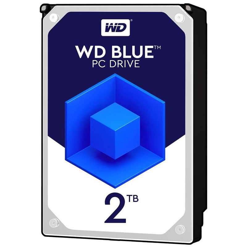 Disco Duro Interno 2TB Western Digital Blue 5400RPM 3.5 SATAIII WD20EZAZ 