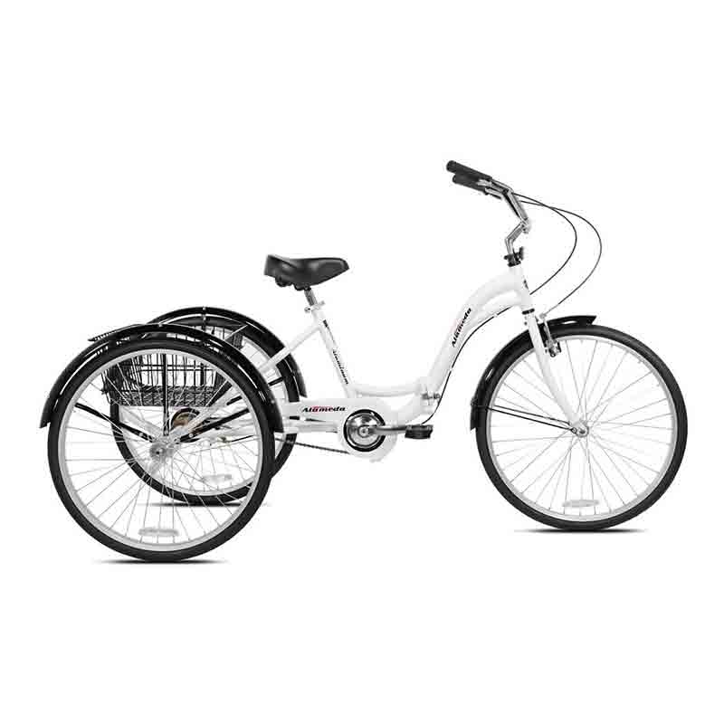 Tricicleta Plegable Kent Aluminio R26 Alameda Blanco