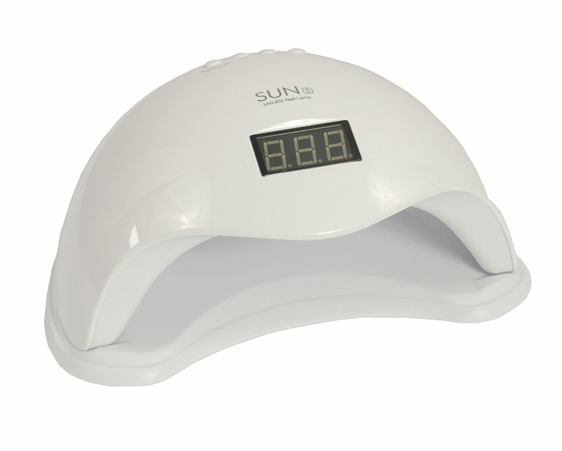Lampara Uv Uñas Profesional Digital Gelish Spa 48 Watts Led.