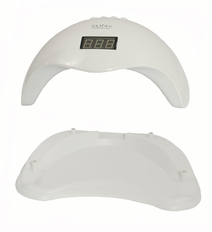 Lampara Uv Uñas Profesional Digital Gelish Spa 48 Watts Led.