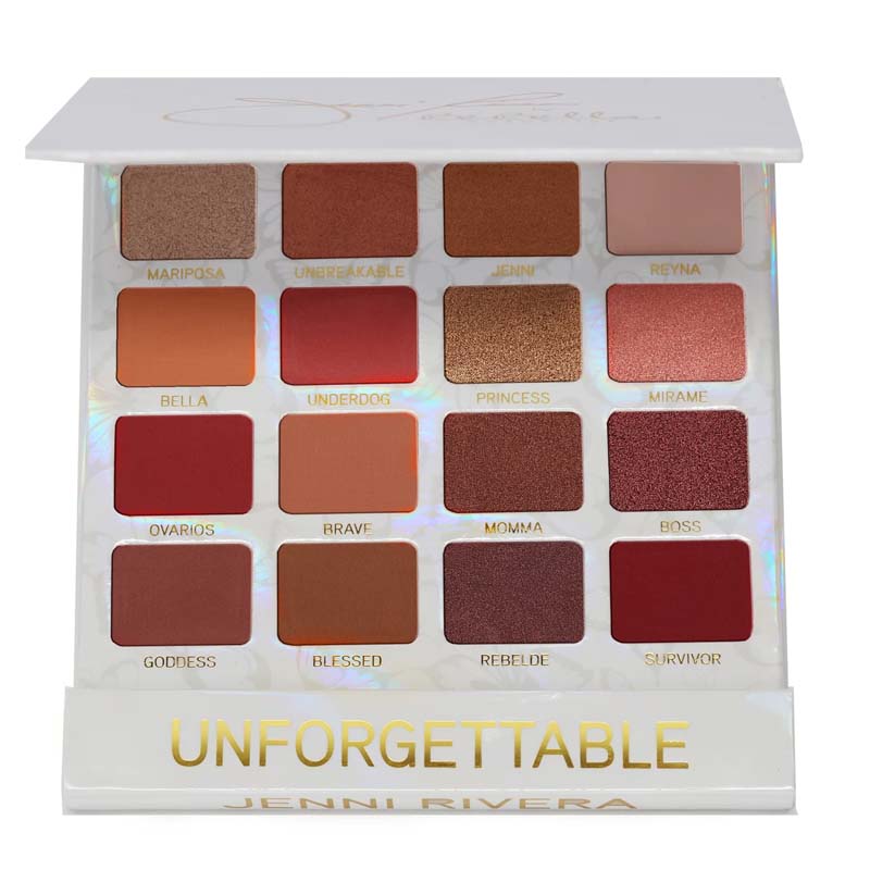 Jenni UNFORGETTABLE paleta de sombras