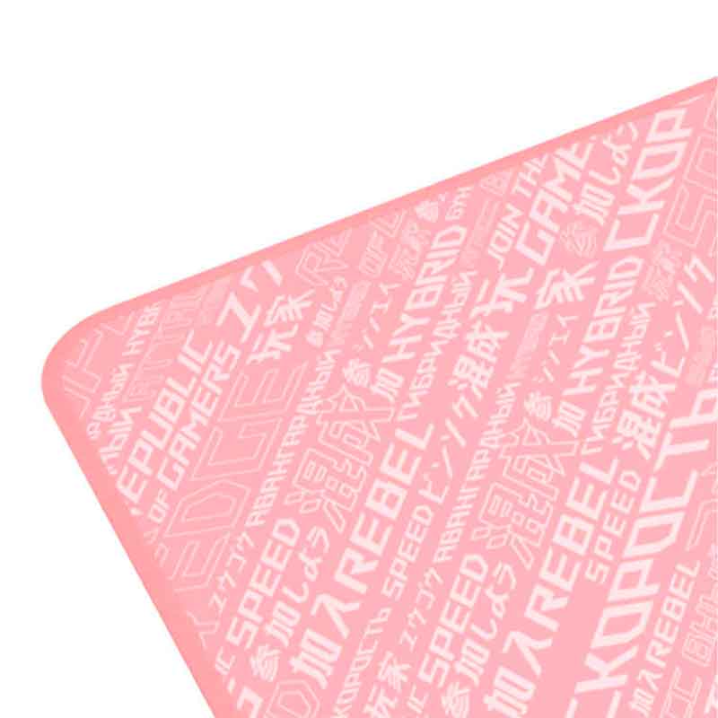 Mouse Pad Gamer ASUS NC01 ROG Sheath Pink Antideslizante 