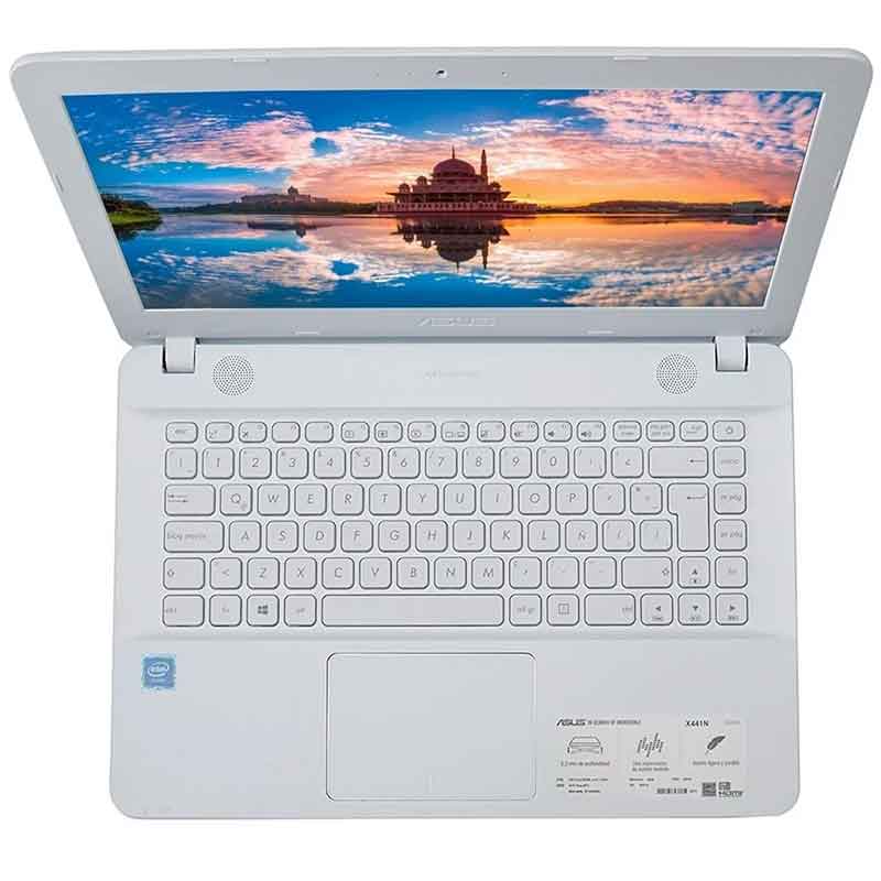 Laptop Asus vivobook N3350 4GB 500GB X441NA-GA018T 14 Blanca