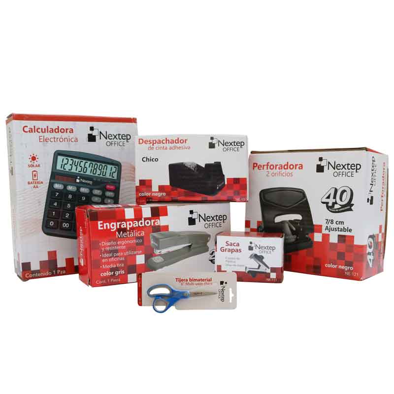 Kit Nextep Office articulos esenciales para Oficina 6 piezas 