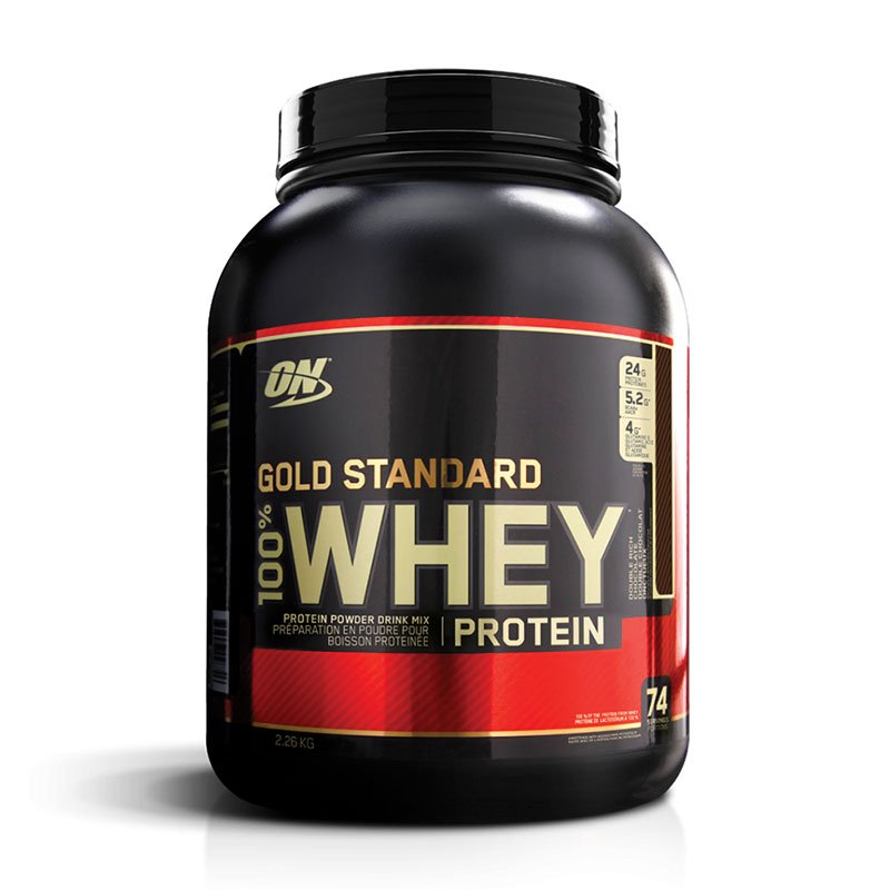 Proteina Gold Standard 100% Whey Optimum Nutrition 5 Libras Doble Chocolate