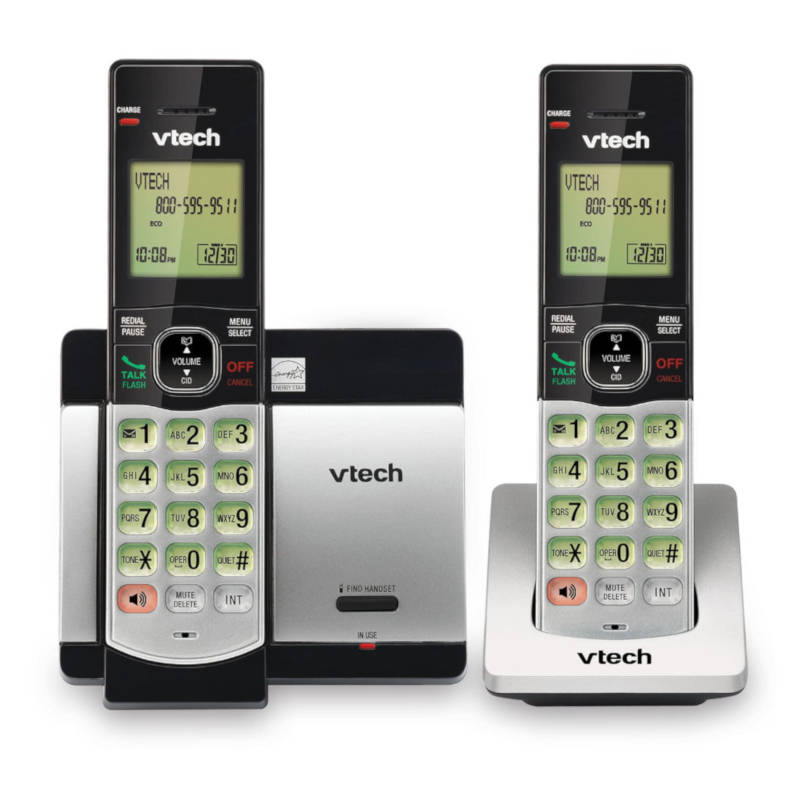 Telefono Inalambrico Vtech Cs5119-2 Identificador Dect 6.0 -Reacondicionado- 