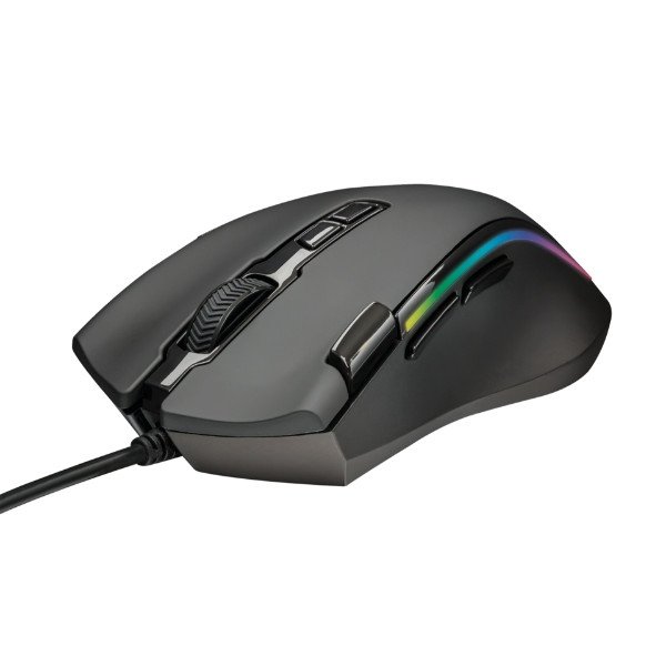 Mouse Gaming GXT 188 Laban RGB Trust Negro