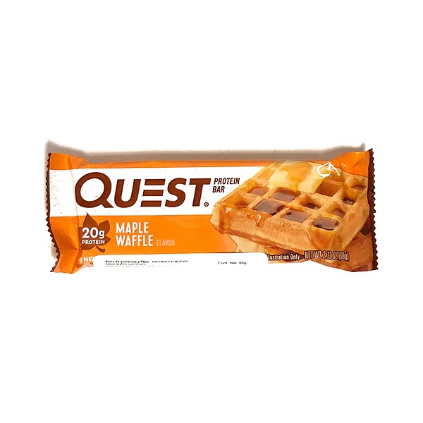 Barra de Proteína Quest Nutrition Sabor Waffle con Maple