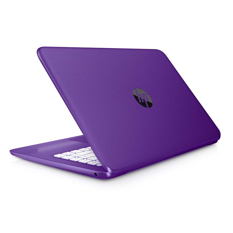 Laptop Hp Stream 14 Intel Dual Core Ssd 32gb Ram 4gb + Diadema+ SD 32GB/ MORADO