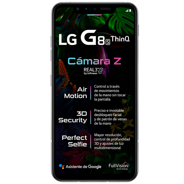 Celular LG LTE LM-G810RA G8S THINQ Color NEGRO Telcel