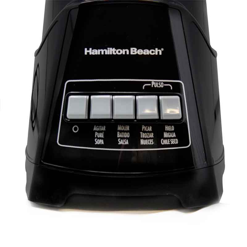 Licuadora Funciones Multiples Vaso de Vidrio Negra Hamilton Beach 58146-MX