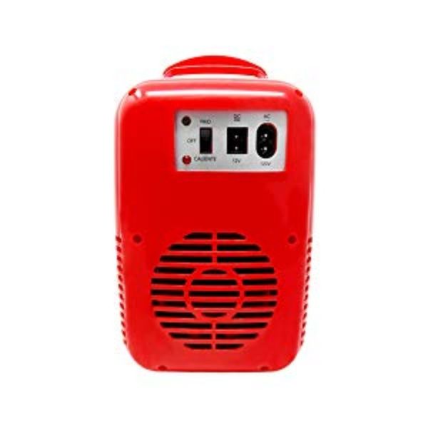 Mini Frigobar RCA RC-4R Rojo/Motor silencioso/Capacidad 4 lt