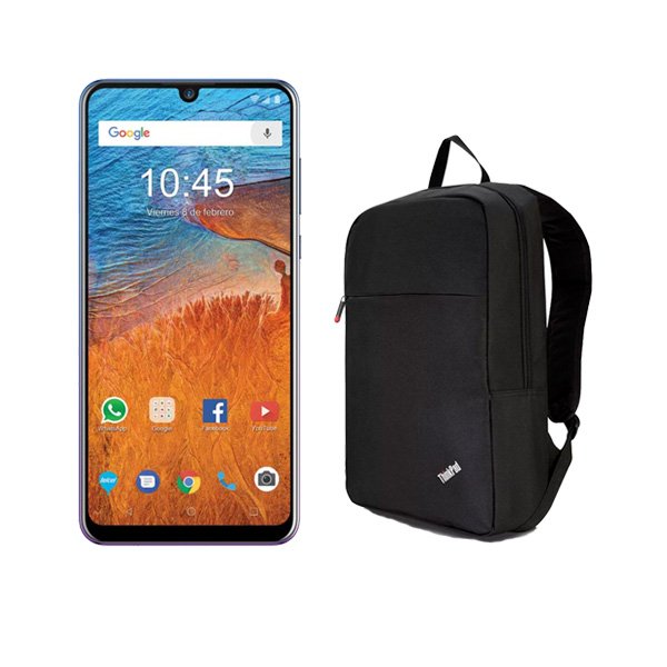Celular ZTE LTE BLADE V10 64GB Color MORADO Telcel y de regalo una mochila BACK PACK LENOVO