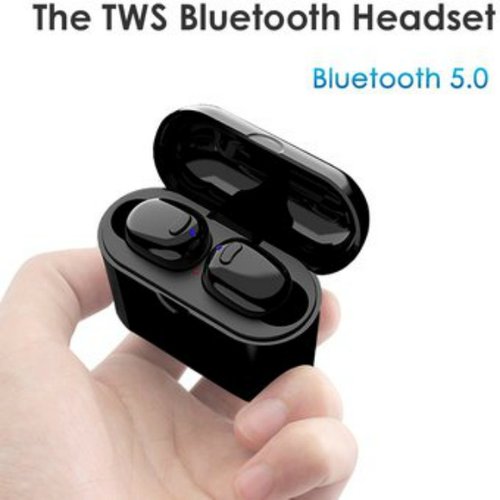 Audífonos Contra Agua  Bluetooth 5.0 Tws Base Carga 