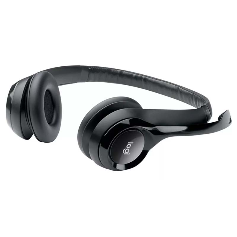 DIADEMA LOGITECH H390 STEREO NEGRA CON MICROFONO USB  981-000060