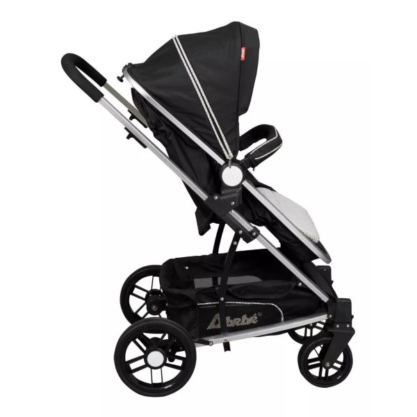 CARRIOLA Y AUTO-ASIENTO D'BEBE TRAVEL SYSTEM CROWN NEGRO END15**.