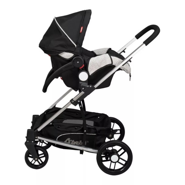 CARRIOLA Y AUTO-ASIENTO D'BEBE TRAVEL SYSTEM CROWN NEGRO END15**.