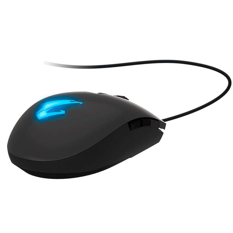 Mouse Gamer AORUS M2 6200 Dpi Optico RGB USB Negro Matte 