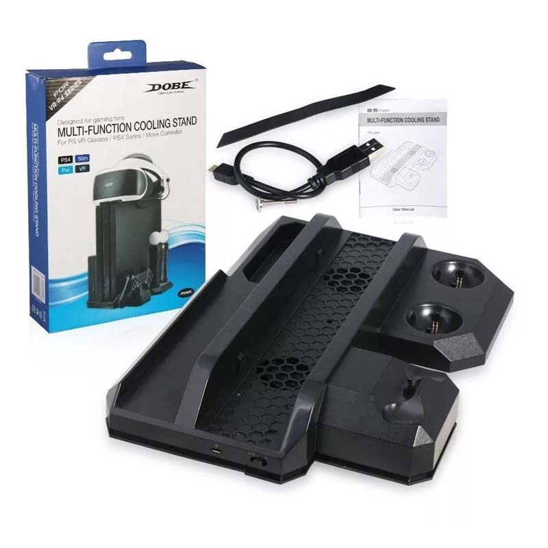 Ps4 / Slim / Pro Base Vertical Para Consola Vr Glasses Move