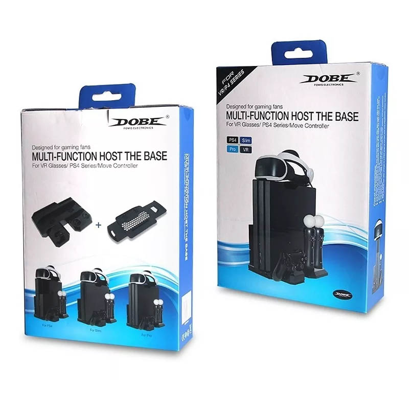 Ps4 / Slim / Pro Base Vertical Para Consola Vr Glasses Move