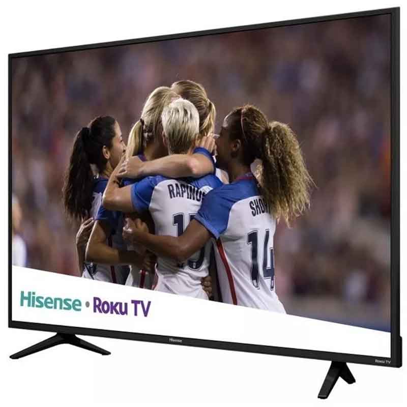 Pantalla 55 Pulgadas HISENSE 55R6E Smart TV ROKU Television 4K Uhd Usb HDMI Reacondicionado 