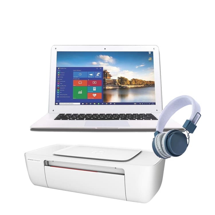 Laptop Connect Slim Book II 32GB 2GB ram 14'' Quad Core + KIT